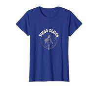 Art du Zodiaque céleste de la Saison de la Vierge pour Homme T-Shirt, Femme, Bleu Royal, 3XL