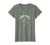 Art du Zodiaque céleste de la Saison de la Vierge pour Homme T-Shirt, Femme, Vert Kaki chiné, L