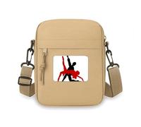 Art Duet Dance Social Dancing Sac à bandoulière pour téléphone portable Mini sac à main