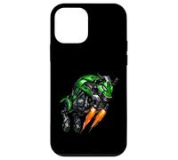 Art d'un Motard en Forme de Taureau robotisé à réaction Coque pour iPhone 12 Mini