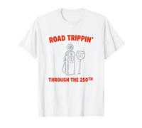 Art d'un Road Trip à Travers Les 250e icônes T-Shirt