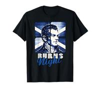Art écossais en Tartan écossais de la soirée de Robert Burns T-Shirt