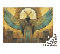 Art égyptien Antique |Dieu de la Sagesse| Puzzles Amusants en Famille 38x26cm/1000pcs Adultes