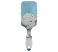 Art Elephant Brosse à cheveux douce vintage pour cheveux épais Conçu pour le massage du cuir chevelu pour les cheveux clairsemés avec poignée ergonomique cepillo para cabello de mujer