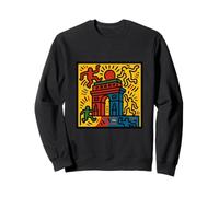 Art emblématique de l'Arc de Triomphe à Paris Sweatshirt