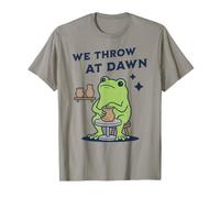 Art en Argile Frog Potter Que Nous lançons à l'aube T-Shirt
