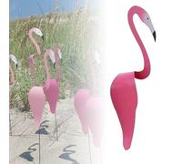 Art en métal de Jardin d'oiseaux dansants de Floride, Flamant Rose Dansant de Floride, Moulin à Vent Magique en métal, Moulin à Vent Flamant Rose, Moulin à Vent pour décoration de Jardin et de Cour (