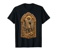 Art en Relief de l'église médiévale de l'archange Saint Michel T-Shirt