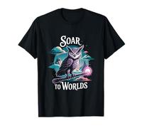 Art enchanté de chouette fantastique pour les amateurs de magie et les chercheurs spirituels T-Shirt