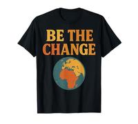 Art environnemental rétro Be The Change pour le Jour de la Terre T-Shirt