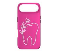 Art esthétique de Ligne d'assistant Dentaire Dentaire Floral Coque pour iPhone Air