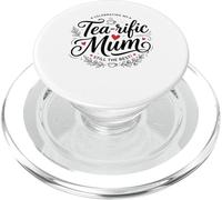 Art esthétique pour célébrer Les Amateurs de thé de Maman PopSockets PopGrip pour MagSafe