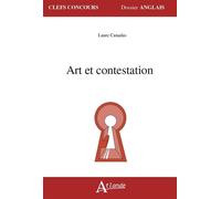 Art et contestation - Laure Canadas - Atlande Eds - broché - Méthode de langue