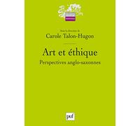 Art et éthique: Perspectives anglo-saxonnes