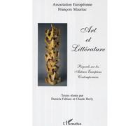 Art et littérature Regards sur les auteurs européens contemporains - Daniela Fabiani - L'harmattan - broché - Etude