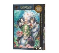 Art & Fable, Daughters of The Sea par Anton Lomaev, puzzle de qualité supérieure pour adulte de 750 pièces