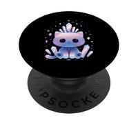 Art fantaisiste en Forme de Princesse en Cristal pour Les Amoureux des Animaux PopSockets PopGrip Adhésif