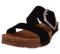 ART Femme 0175 Creta Sandale Plate, Noir, 38 EU