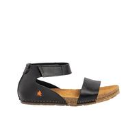 ART Femme 0382 Creta Sandale Plate, Noir, 37 EU