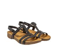 Art Femme 0946 I Breathe Sandale, Nappa Noir, 36 EU