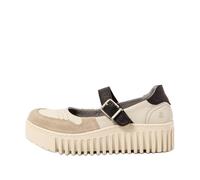 ART Femme 1515 Brighton Plate-Forme, Cream Black, 37 EU