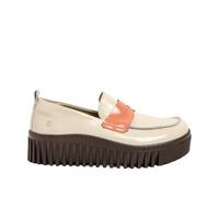 Art Femme 1530 Brighton Plate-Forme, Crème Flamant Rose, 38 EU