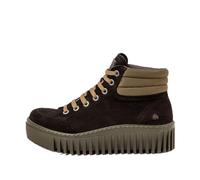 Art Femme 1532 Brighton Botte Oxford, Noir Kaki, 37 EU