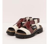 ART Femme 1553 Birmingham Sandale Plate, Crème/Bordeaux, 38 EU