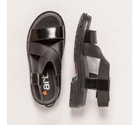 ART Femme 1553 Birmingham Sandale Plate, Noir, 38 EU