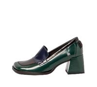 Art Femme 1705 Verona Plate-Forme, Motif Jungle, Noir, 38 EU