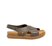 ART Femme 1710 Rhodes Sandale Plate, Kaki, 37 EU