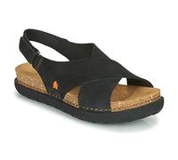 ART Femme 1710s Rhodes Sandale, Noir, 37 EU