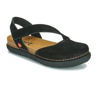 ART Femme 1712s Rhodes Sandale, Noir, 36 EU