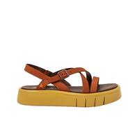 ART Femme 1853 Malaga Sandale Plate, Orange foncé, 39 EU