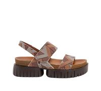 ART Femme 1881 Madeira Sandale Plate, Lines Marron, 38 EU