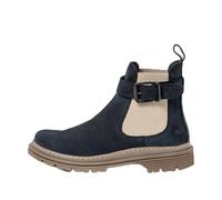 Art Femme 1892 Birmingham Botte Oxford, Bleu Marine/Taupe, 36 EU