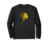 Art feuille de ginkgo Manche Longue