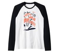 Art Floral Abstrait de Dubaï imprimé Arabe Moderne Manche Raglan