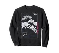 Art Floral Abstrait de Dubaï imprimé Arabe Moderne Sweatshirt