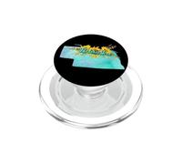 Art Floral Aquarelle de l'État du Nebraska PopSockets PopGrip pour MagSafe