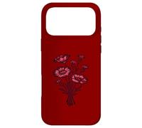 Art Floral botanique Vintage Cramoisi Gothique Coque pour iPhone 17 Pro Max