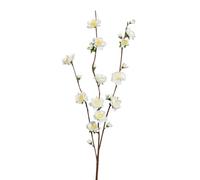ART FLORAL-Branche de cerisier en fleur crème artificielle - 62 cm