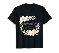 Art Floral de célébration Soixante-dix Floraison T-Shirt