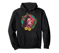 Art floral embrasser la mère et l'enfant Sweat à Capuche