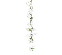 ART FLORAL-Guirlande de fleurs de cerisier artificiel crème - 129 cm