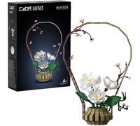 Art Floral Oriental Hiver 990 Pièces Blanc TU