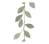 ART FLORAL-Tige artificielle charmille givrée coloris vert - 120 cm