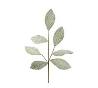 ART FLORAL-Tige charmille givrée coloris vert - 68 cm
