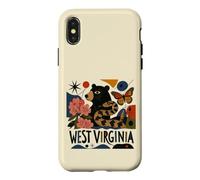 Art Folklorique Sauvage et Merveilleux de Virginie-Occidentale Coque pour iPhone X/XS