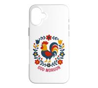 Art Folklorique scandinave Coq Dieu Morgon Coque pour iPhone 16 Plus